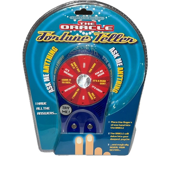 Vintage‎ The Oracle FORTUNE TELLER Electronic Handheld Game 2004 SEALED RARE New